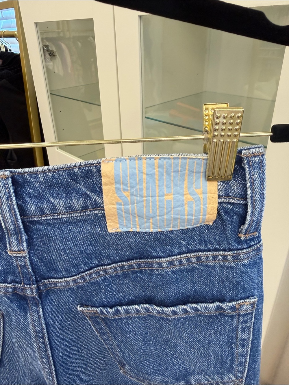 Mother Snacks The Lunch Line Sneak Fray Size 25 Wide Leg Denim - Picture 13 of 15